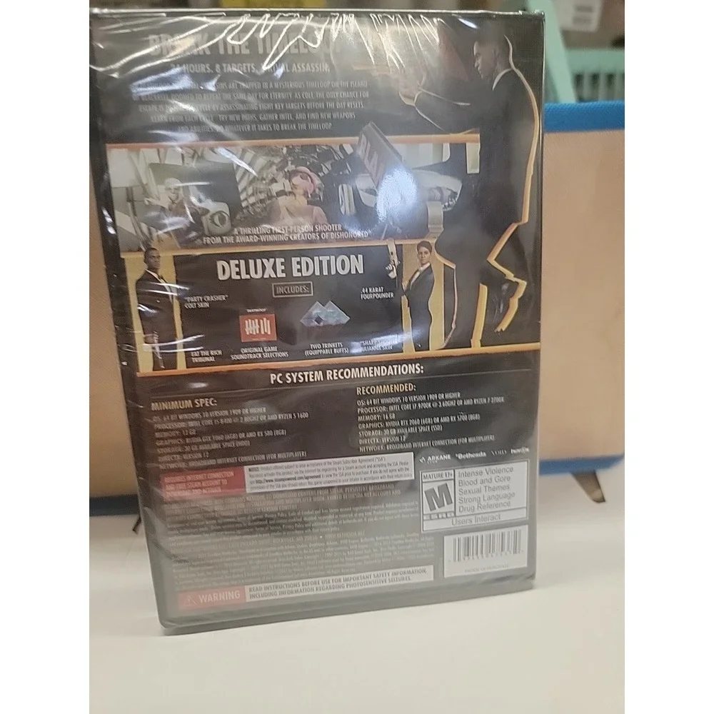 Deathloop Deluxe Edition for PC, Deluxe Ed, PC Games New Sealed!